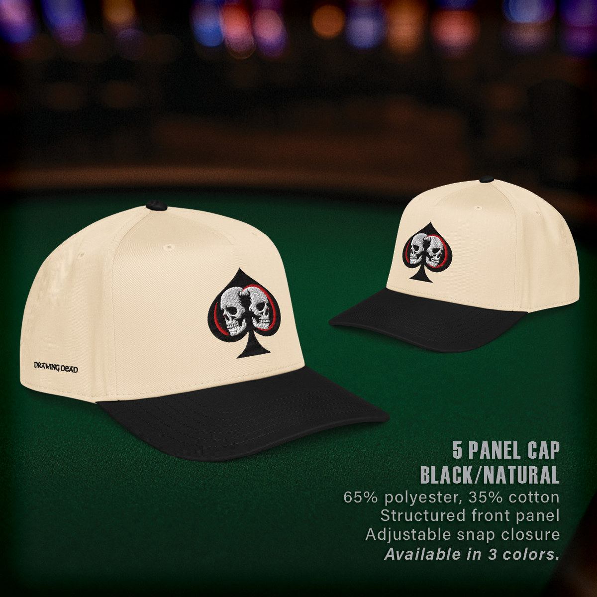 Drawing Dead 5 Panel Cap