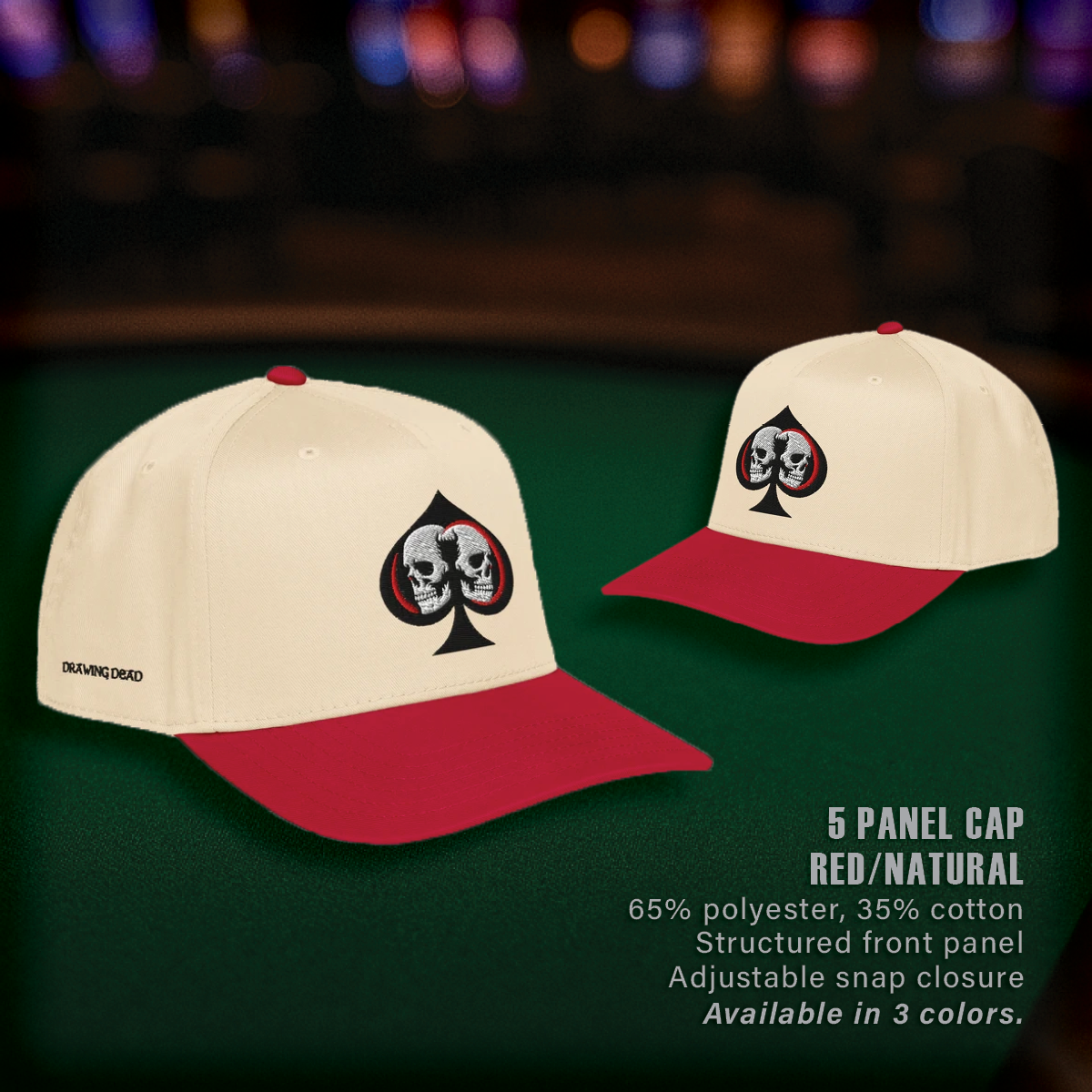 Drawing Dead 5 Panel Cap