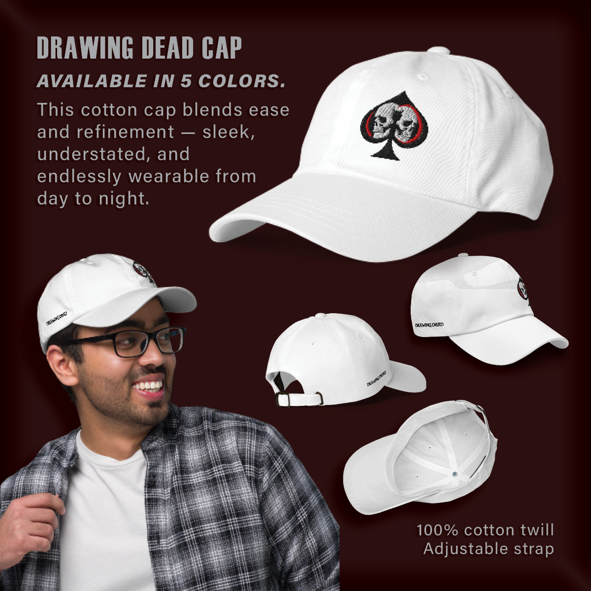 Drawing Dead Baseball Cap