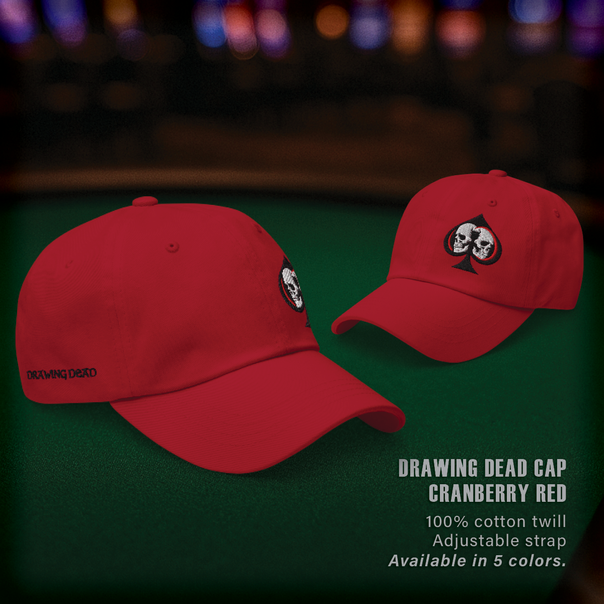 Drawing Dead Baseball Cap