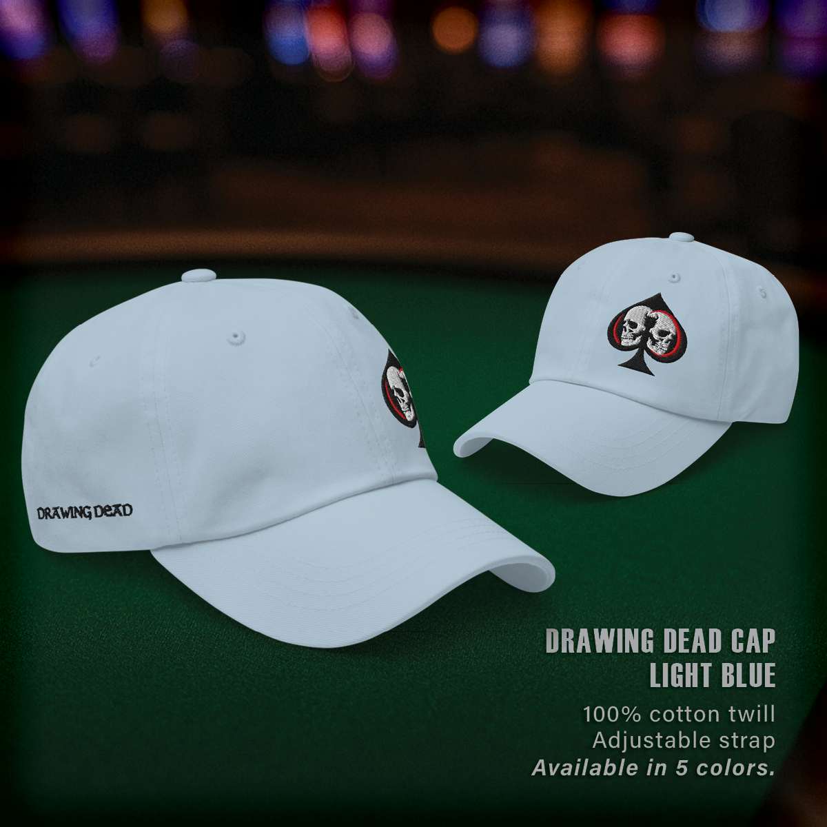 Drawing Dead Baseball Cap