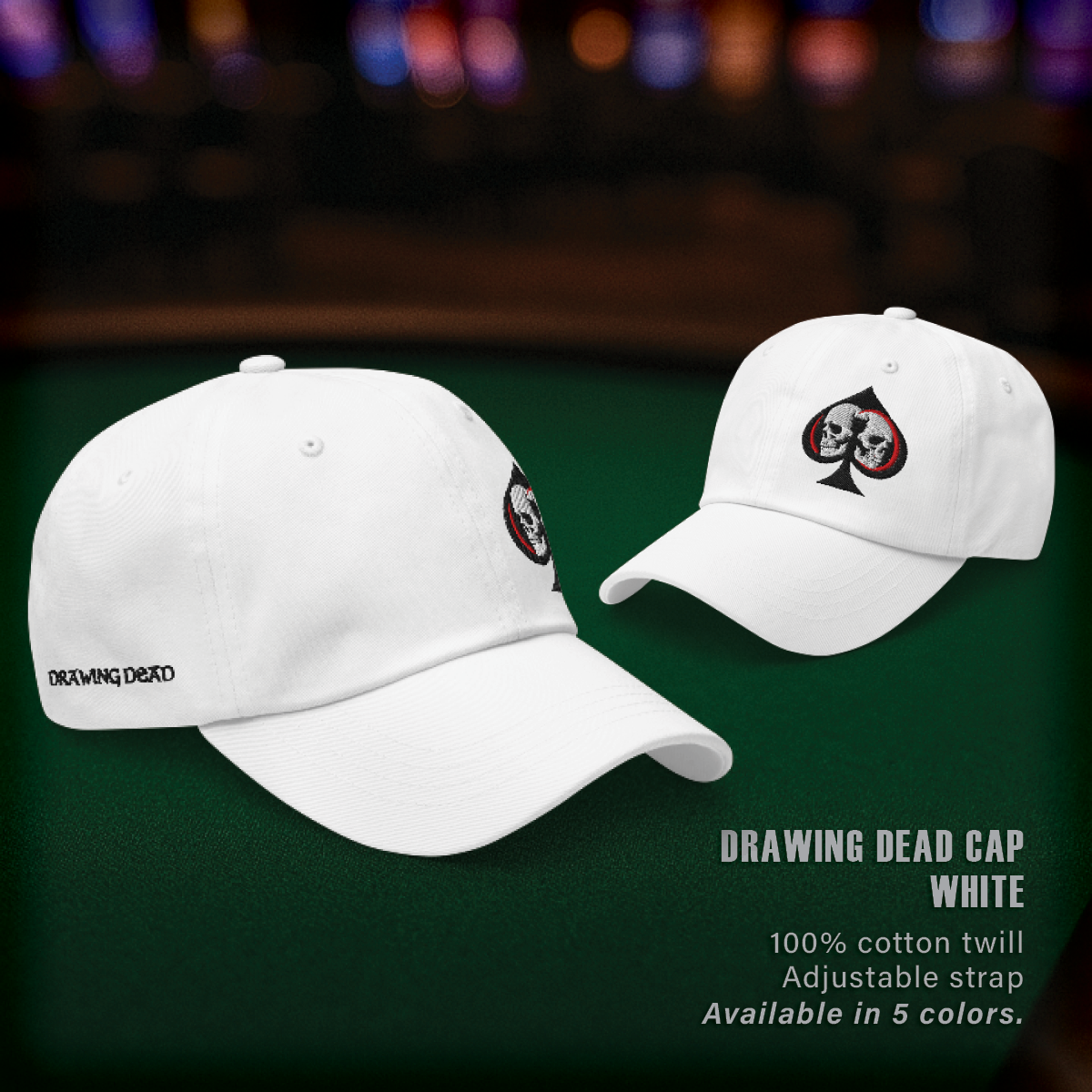 Drawing Dead Baseball Cap