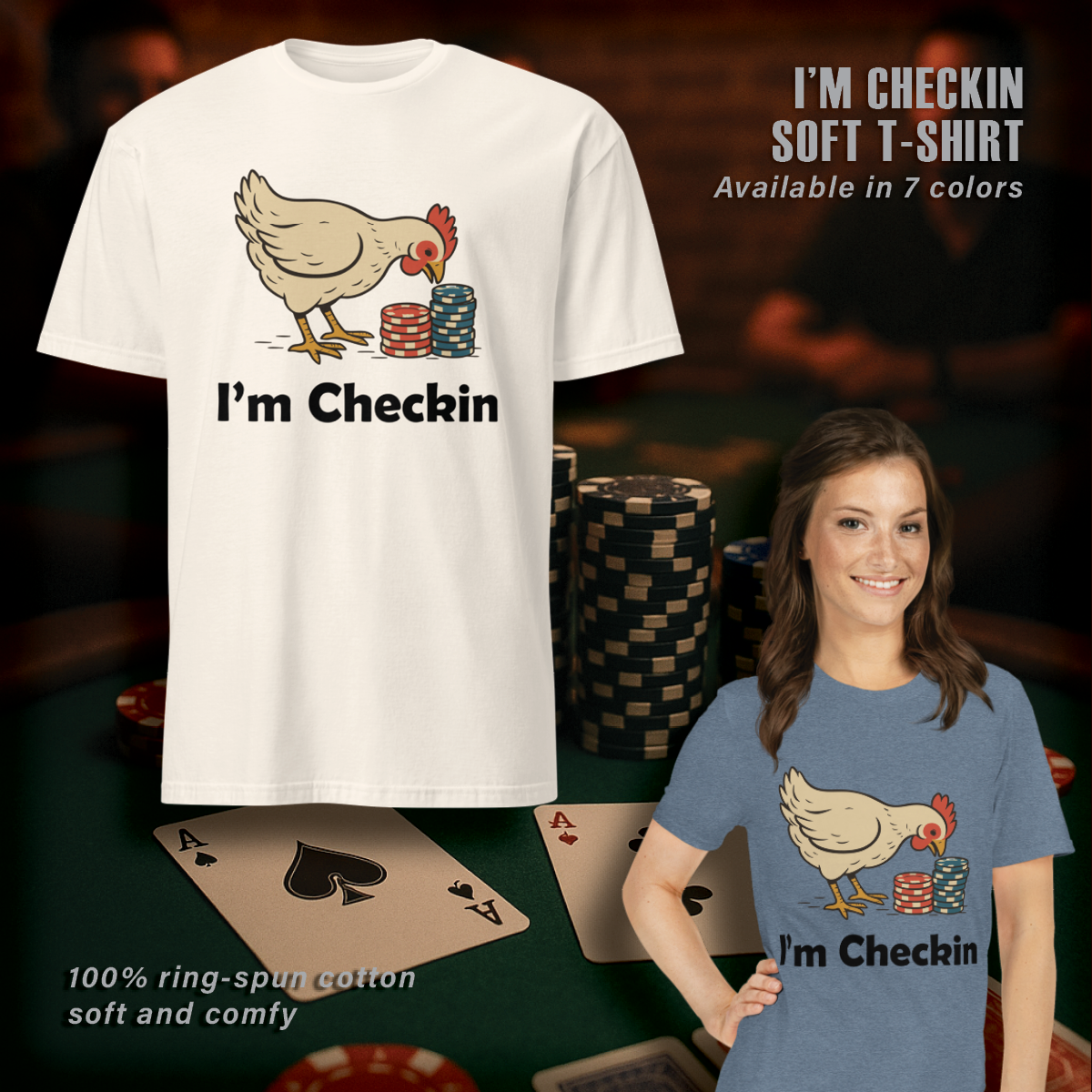 I'm Checkin! Soft T-Shirt
