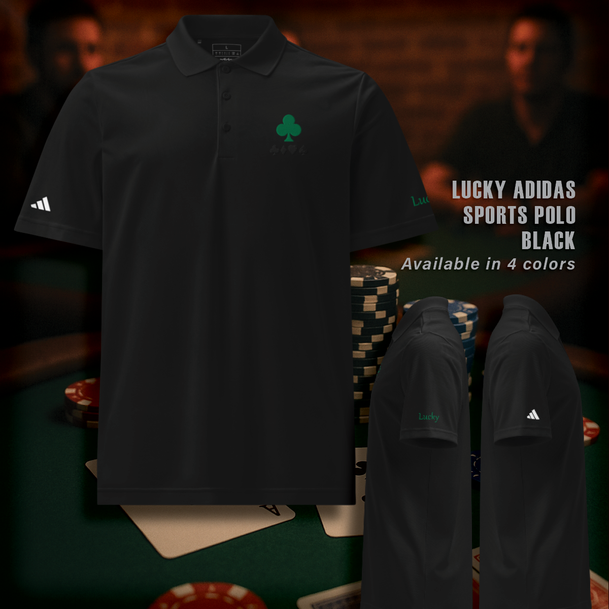 LUCKY Adidas Sports Polo