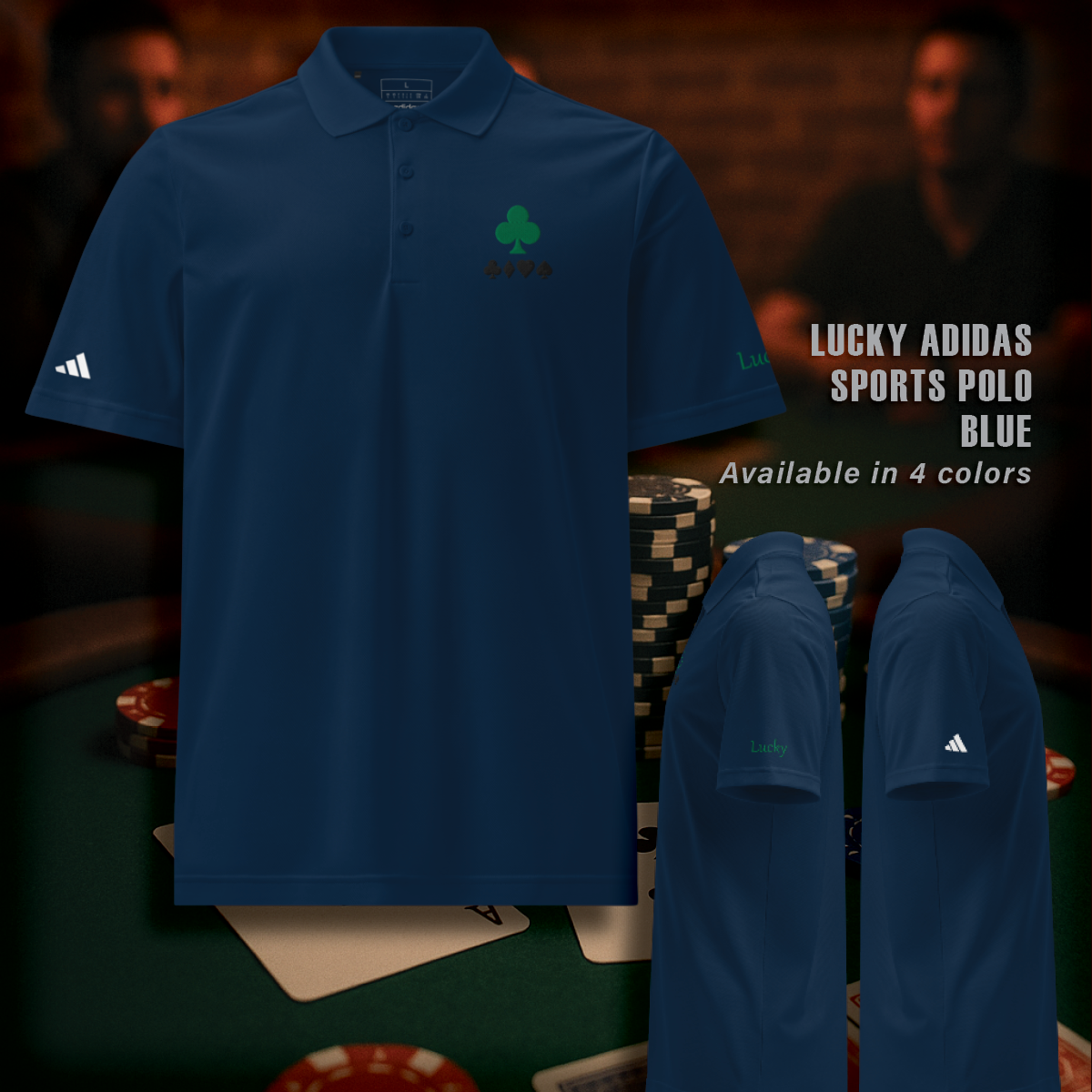 LUCKY Adidas Sports Polo