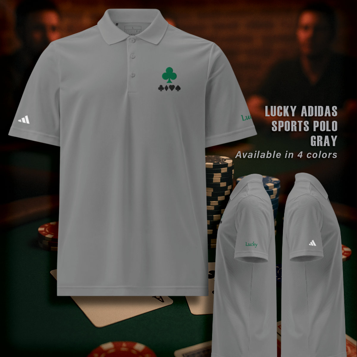LUCKY Adidas Sports Polo