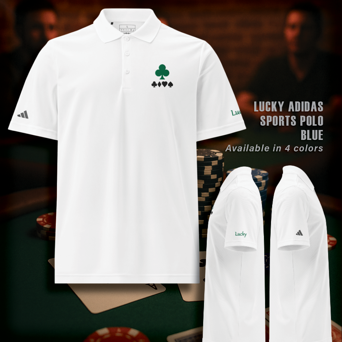 LUCKY Adidas Sports Polo