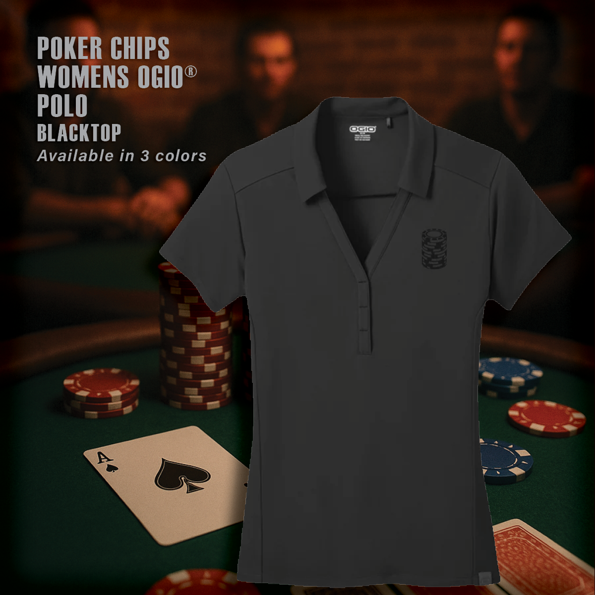 Poker Chips Womens OGIO® Polo